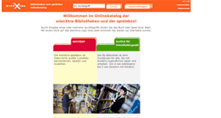 Desktop Screenshot of opac.wienxtra.at
