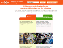 Tablet Screenshot of opac.wienxtra.at